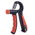 thumbnail image 4 of Hand Grip Strengthener Finger Exerciser Fitness Hand Gripper  with Counter for Muscle Building, Musician, Guitar Black Red, 4 of 9