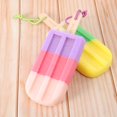 thumbnail image 3 of CHOK 6Pcs Ice Cream Shaped Shower Body Sponge Scrubber Brush Exfoliating Body Washer, 3 of 6