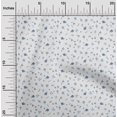 thumbnail image 1 of oneOone Tissu Polyester Lycra Feuilles & Fleurs Imprimé 1 Yard 56 Pouces de Large, 1 of 4