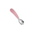 thumbnail image 2 of kurtrusly Stainless Steel Kids Tableware Set Spoon Fork Cartoon Car Shape Compartment Design Baby Bowl Cutlery for Kitchen Pink Fork, 2 of 8