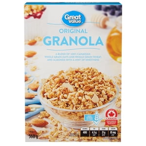 Great Value Céréales de Granola d'origine