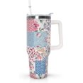 thumbnail image 1 of Gobelet 40 Oz avec Poignée et Paille Isolé Double Paroi en Acier Inoxydable Tasse de Voyage Boîte Cadeau Gobelet Réutilisable Tasse de Café de Voyage pour Bureau Tasse de Bière Isolée Portable pour Boissons Chaudes et Froides, 1 of 5