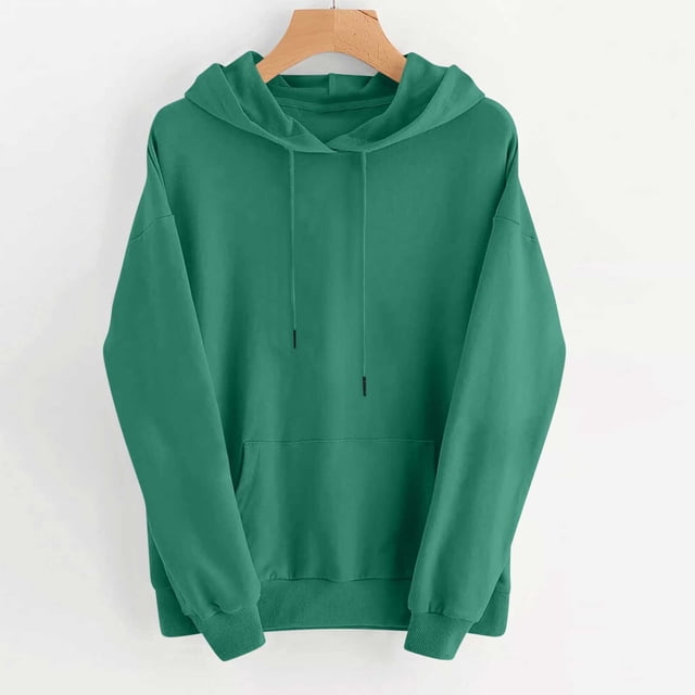 Chandail à Capuche Femme Manches Longues Chandail à Capuche Haut Longs Chandails pour Femmes