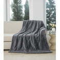 thumbnail image 1 of Better Homes & Gardens Throw, Grey, 50 x72, 1 of 9