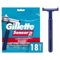 thumbnail image 1 of Gillette Sensor2 Fixed Head Men's Disposable Razors, 1 of 12