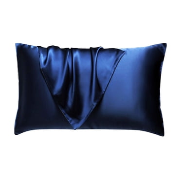 EARKITY Taie d'Oreiller en Satin pour Cheveux et Peau, Taies d'Oreiller en Soie, Taies d'Oreiller en Soie de Mûrier, Taie d'Oreiller en Soie Naturelle des Deux Côtés, avec Fermeture Éclair Cachée, Housse d'Oreiller en Soie Naturelle, Douce, Respirante et Lisse