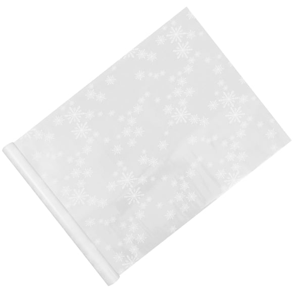 WASHWEPE White Static Cling Privacy Window Film with Easy Install Removable Decorative Pattern