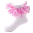 thumbnail image 1 of WEAIXIMIUNG Football Socks Men Toddler Socks Floor Socks Lace Socks with Ripple and Ruffle Socks for Toddler Girls, 1 of 3