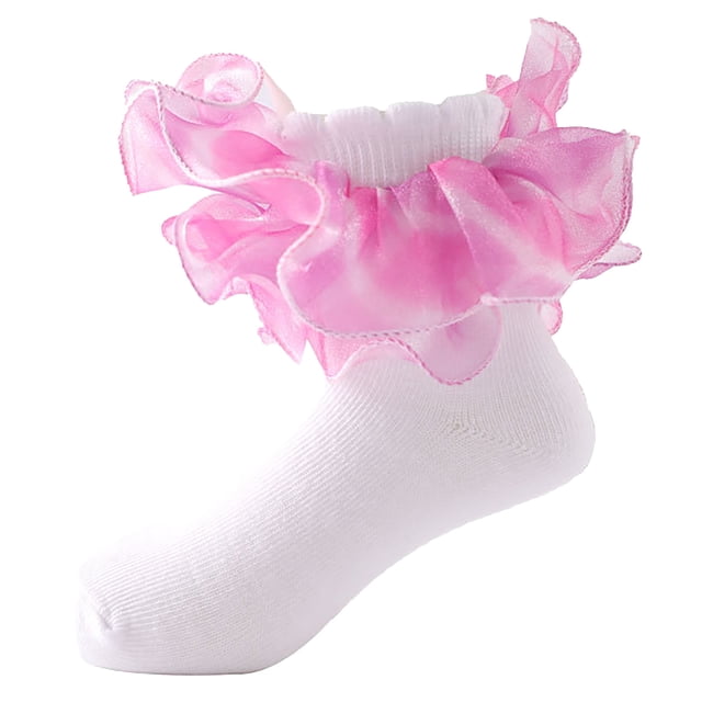 WEAIXIMIUNG Football Socks Men Toddler Socks Floor Socks Lace Socks with Ripple and Ruffle Socks for Toddler Girls