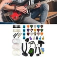 thumbnail image 4 of <p>Guitar Pick Kit, Guitar Accessories Set Capo 66Pcs Lightweight  For Mandolin</p>, 4 of 7