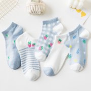 Socks 5 Pairs Print Socks For Women Men Girls Series Print Colorful Pattern Novelty Cute Unisex Socks Sports Socks