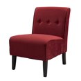 thumbnail image 1 of Chaise d'appoint rouge Avondale, 1 of 8