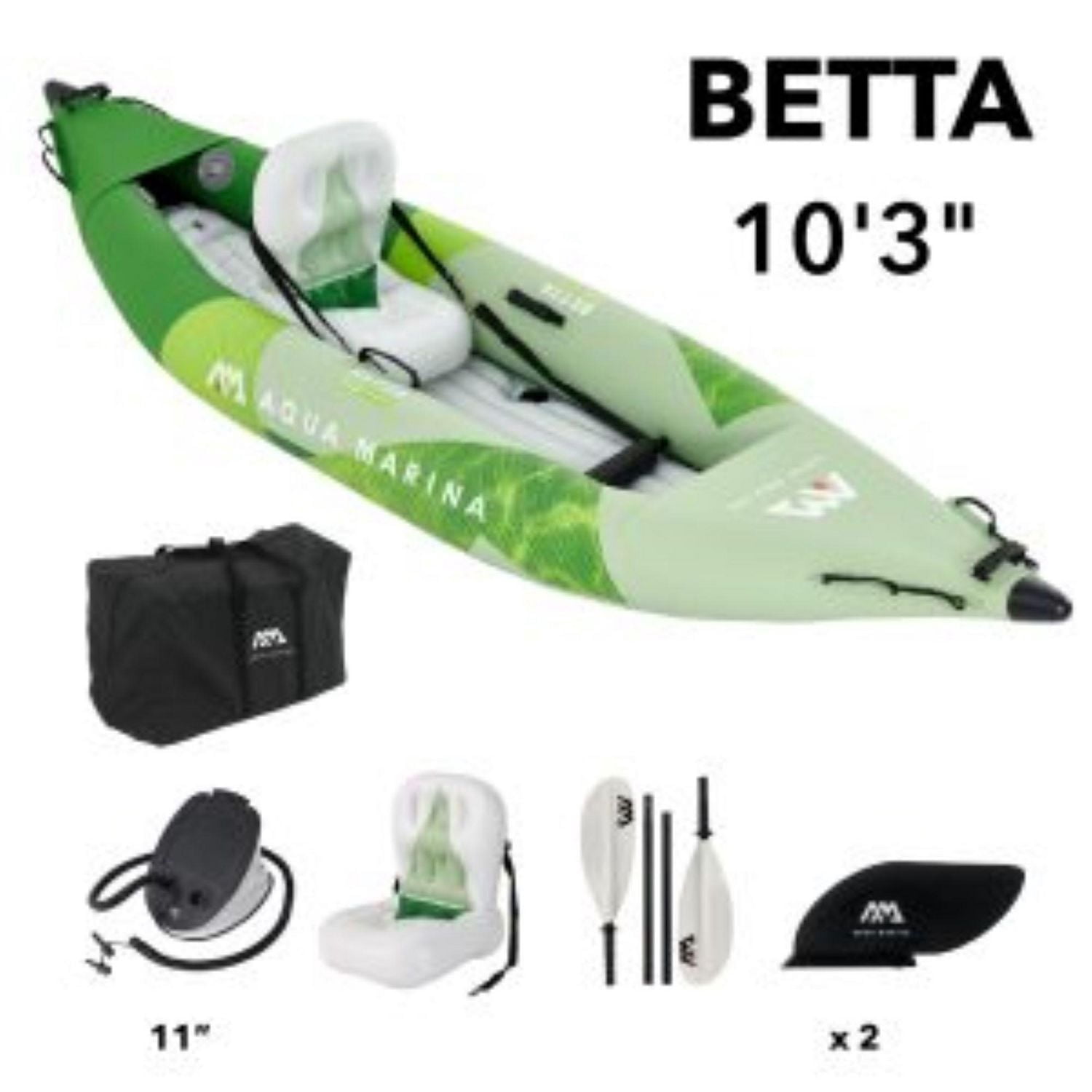 Aqua Marina Kayak récréatif 1 Personne BETTA-312 2022