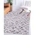 thumbnail image 4 of Laredo Brim Grey & Ivory 5' x 7' Area Rug, 4 of 6