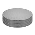 thumbnail image 2 of YAOMOBB Grease-resistant Cake Board 5Pcs Set Thick Corrugated Round Cake Base Holder Plate 8 10 12 Inch Greaseproof Non Food Grade, 2 of 5