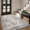 thumbnail image 1 of -Area Rug X Rugs for Living Room- Machine Washable Rug-Soft Living Room Rug-Vintage Non Slip Carpet-Rugs for Bedrooms Dining Room Living Room Office, 1 of 7