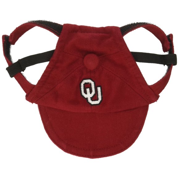 Sporty K9 Collegiate Oklahoma Sooners Dog Cap Small