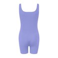 thumbnail image 5 of Yuyuzo Women Workout Jumpsuits Ribbed Square Neck 1 Piece Seamless Tank Top Sleeveless Rompers, 5 of 5