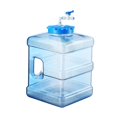 thumbnail image 3 of Water Container Water Jug Water Storage Barrel Water Bottle for Hiking Household 10L Square, 3 of 8
