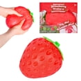 thumbnail image 2 of Squishy Extra Large Strawberry, 2 of 10