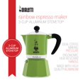 thumbnail image 4 of Bialetti 4972 Cafetière Espresso Arc-en-Ciel, Verte, 4 of 10