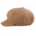 thumbnail image 2 of OUSITAID Women Beret Newsboy Hat French Wool Cap Classic Autumn Spring Winter Hats, 2 of 4
