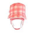 thumbnail image 2 of FlapJackKids - Winter Bucket Hat - Pink Buffalo Checkers - Medium 2 - 4Y, 2 of 3