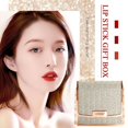 thumbnail image 3 of Matte Lipstick Set 3 Colors with Silver Chain Bag Package Velvet Lip Stick эμ, 3 of 8