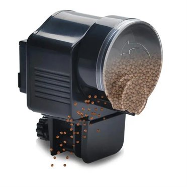 Mangeoire d'Aquarium Automatique, Mangeoire Automatique pour Poisson, Nourriture pour Poisson, Mangeoire de Vacances, Minuterie, Distributeur de Nourriture pour Poisson pour Poisson Rouge et Carpe, Grande Capacité