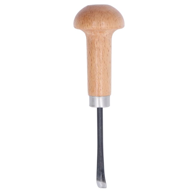 Wood Carving Chisel Gouge , Chisel Woodworking Knife Cutting Knife Tool Beech Handle Steel Blade for Woodworking