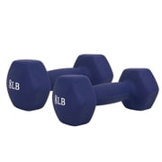 Sunny Health & Fitness Neoprene Dumbbell - 10 Lbs (Pair)