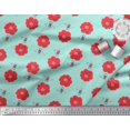 thumbnail image 3 of Soimoi Cotton Duck Fabric Floral & Bee Insects Fabric Prints by Yard 42 Inch Wide, 3 of 3