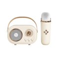 thumbnail image 1 of Feltree Mini Karaoke Machine Karaoke Machine for Kids and Adults Cute Karaoke with Microphone Set Portable Bluetooth Speaker with Microphone Retro Handheld Style For, 1 of 8