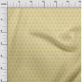 thumbnail image 3 of oneOone Rayon Yellow Fabric Asian Ornamental Craft Projects Decor Fabric Printed By The Yard 56 Inch Wide, 3 of 4