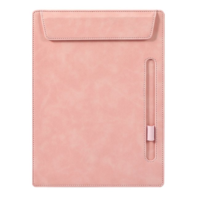 Upgraded Leather Board Clip File Folder with Pen Holder, A4 Paper Organizer, File Organizer, Stylish Writing Folder for Office and School
