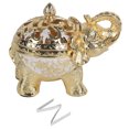 thumbnail image 2 of Incense Holder,Elephant Shaped Incense Burner Home Decoration Tabletop Incense Burner Professional Grade, 2 of 14