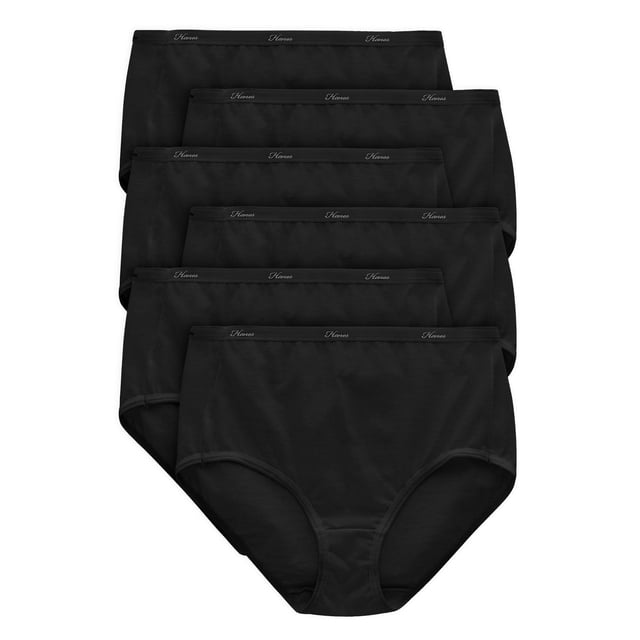 Hanes Women's 6-pack Basics Brief