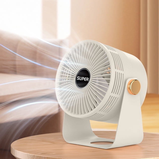 LSLJS Ventilateurs pour Maison Chambre Table Ventilateur de Circulation d'Air pour Toute la Pièce 16 Pieds Débit d'Air Puissant Inclinaison Réglable à 90 Degrés Faible Bruit 3 Vitesses, Ventilateur d'Air
