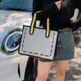 thumbnail image 1 of Birdeem Large Tote Bag, Small Tote Bag, Anime Style Tote Bag Handbag Large Capacity Bag, Travel Tote Bags, Tote Bag with Pockets, Leather Tote Bag, Travel Tote Bag, 1 of 6