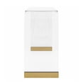 thumbnail image 3 of Acrylic Console Table In Gold, 3 of 4