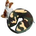 thumbnail image 4 of Cône pour Chien, Collier de Récupération pour Animaux de Compagnie, Prévention des Rayures et des Morsures, Doublure en PVC Gonflable, Sangle d'Épaule Réglable Pratique, Boucle pour Favoriser la Récupération des Plaies pour Chiens, Crochet et Cerceau Camouflage, 4 of 8