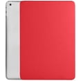 thumbnail image 1 of DuraSafe Cases iPad PRO 11 2020 2021 2022 [ PRO 11 Inch 2 3 4 Generation ] Trifold Slim Smart TPU Transparent Back Cover with Adjustable Stand Feature - Red, 1 of 7