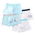 thumbnail image 1 of MIASHUI sous-Vêtements Garçons Enfants Garçons Boxeurs en Coton Respirants Évacuant l'Humidité sous-Vêtement Lot de 4, 7-9 Ans, 1 of 3