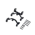 thumbnail image 4 of TISHITA Tie Rod Mount Axle Up Servo Bracket Set for WPL C14 C24 RC Car Vehicle Black, 4 of 8