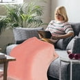 thumbnail image 4 of Tyidzon Couverture en Flanelle Couverture de Climatisation Couleur Unie Couverture de Sieste Petite Couverture en Polaire en Gros Couverture en Laine d'Agneau Couverture de Canapé, 4 of 6