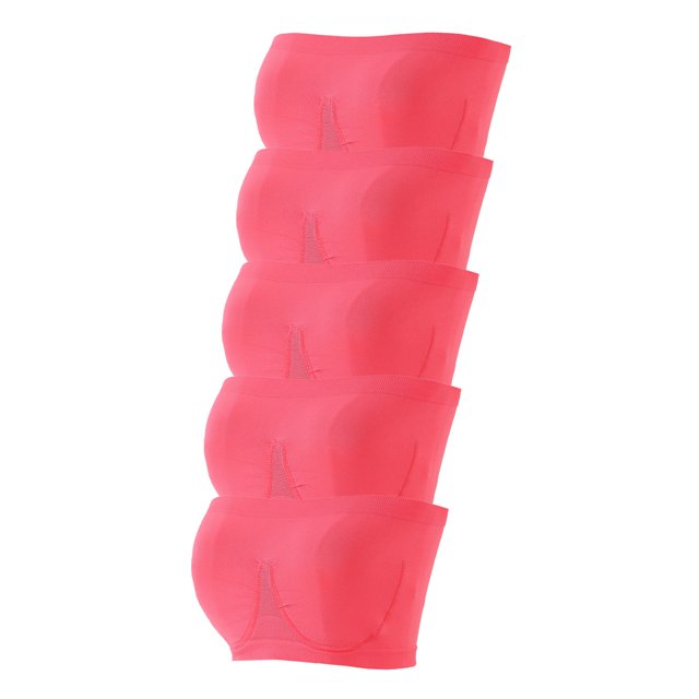 B91xZ Soutiens-Gorges Légers pour Femmes, Soutien-Gorge de Sport Sans Armatures à Maintien Élevé, Rouge Melon D\'eau TG