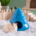 thumbnail image 1 of Reindeer Hamster Bed Safe Half Enclosed Pet Nests For Small Animals Hamsters Guinea Pigs Squirrels Hedgehog Rabbits Etc, 1 of 6