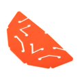 thumbnail image 3 of yingyy 5pcs Logos Geometry Three Plastic Safe Signal Reminding Small Sign Underwater Outdoor for Free Snorkeling Swimming Orange, 3 of 6