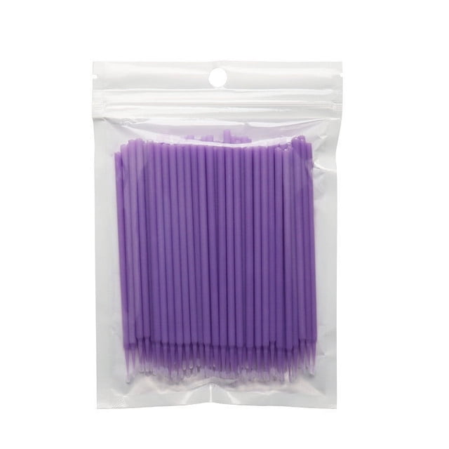 Reduce Price! WSBDENLK Grafting Eyelashes and Removing 100 Cotton Swabs Per Pack