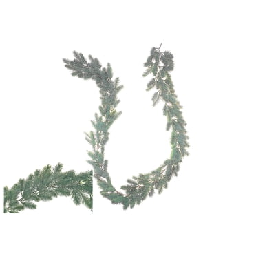Guirlande De Pins (Paillettes Argentées)